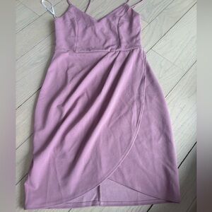 Lulus purple mini dress